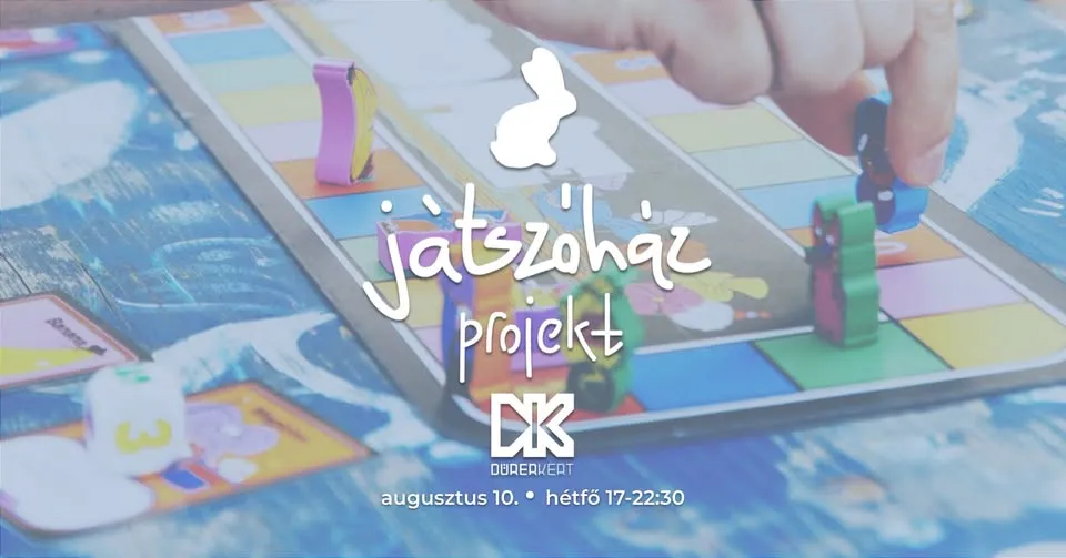 Hétfői társasozás a Dürer Kertben Board game night // Játszóház Projekt