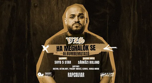 VZS - Ha Meghalok Se Albumbemutató // 10.03. // Akvárium Klub Nagyhall