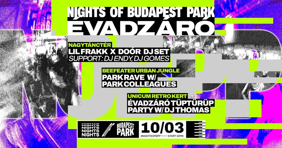 Nights of Budapest Park - Évadzáró