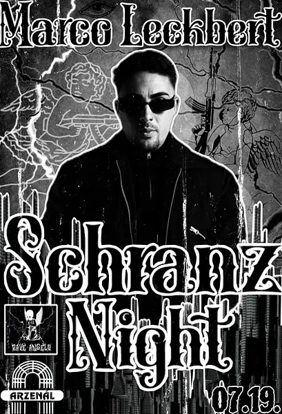 | Rave Angels Presents: | MARCO LECKBERT | Schranz Night |