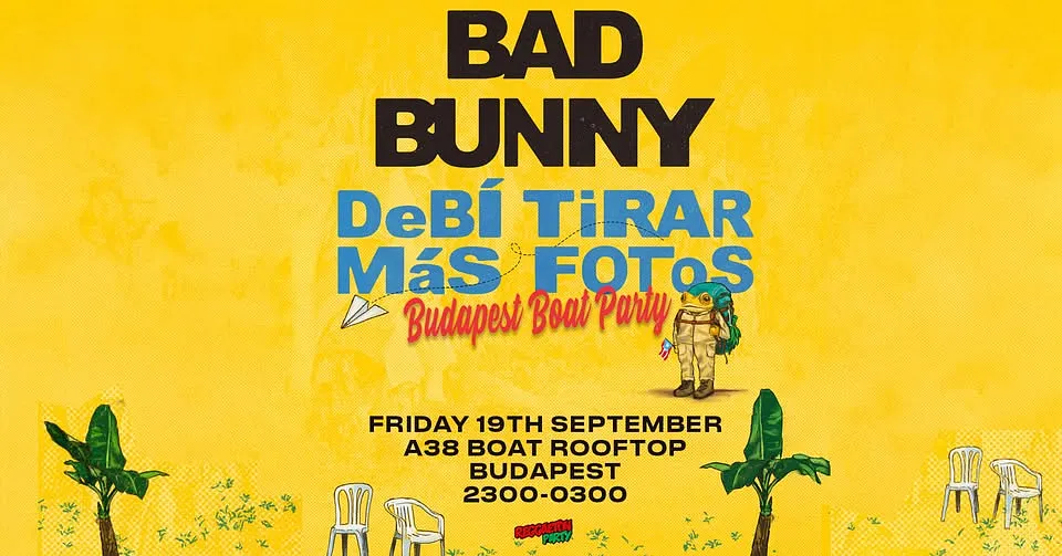 Reggaeton Party (Budapest) Rooftop Boat Party 2!