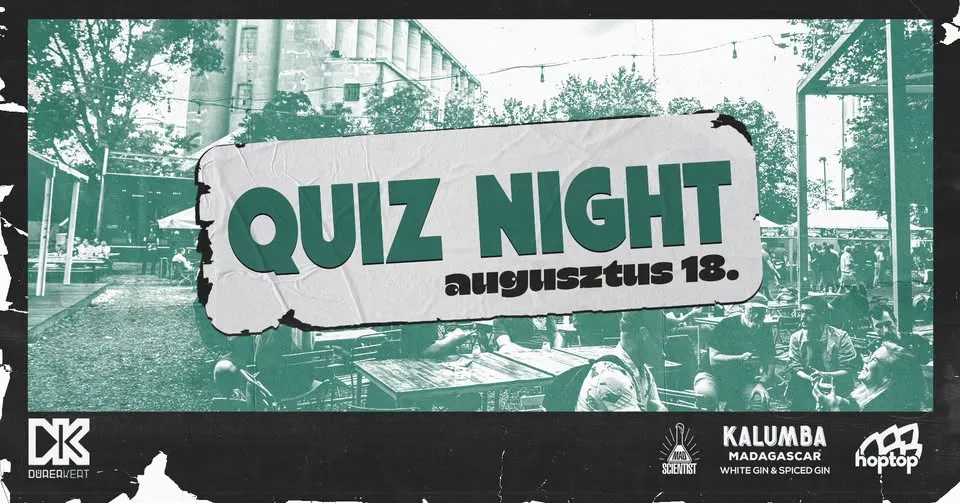 Dürer Quiz Night • A SZABAD ÉG ALATT