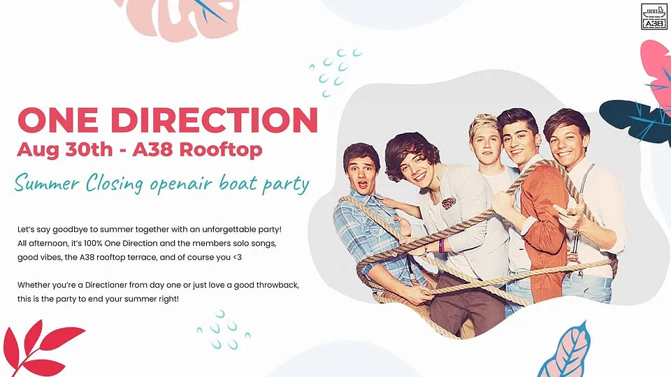 One Direction Party Hungary - Summer Closing Party