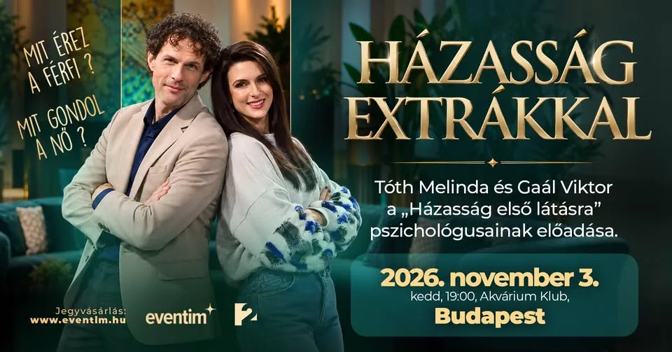 HÁZASSÁG EXTRÁKKAL - Budapest