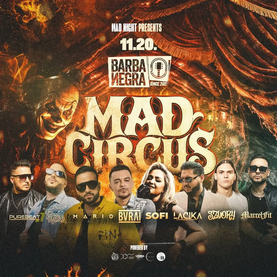 Mad Circus @BARBA NEGRA // 16+ //
