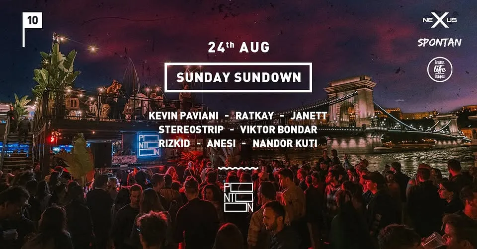Sunday Sundown by ELB & Spontan ~ Pontoon ~ 24th Aug ~ Free entry