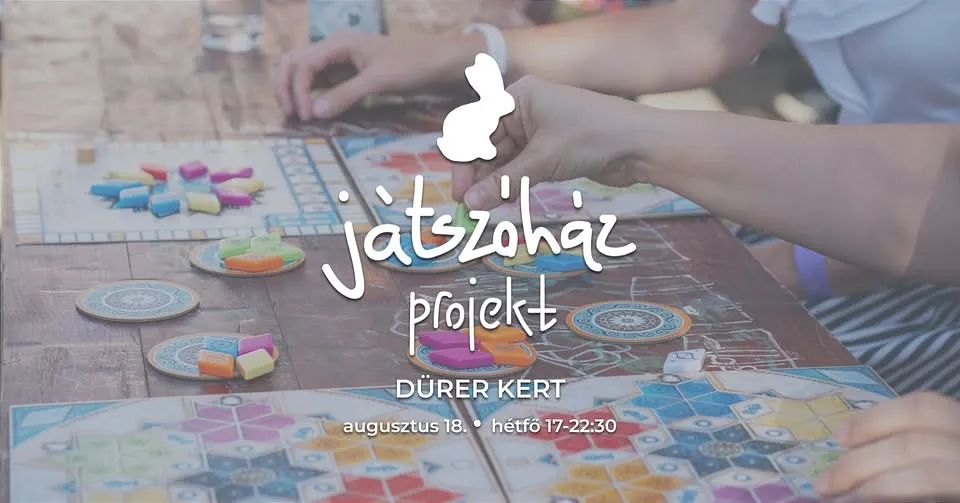 Hétfői társasozás a Dürer Kertben 🪇 Board game night // Játszóház Projekt