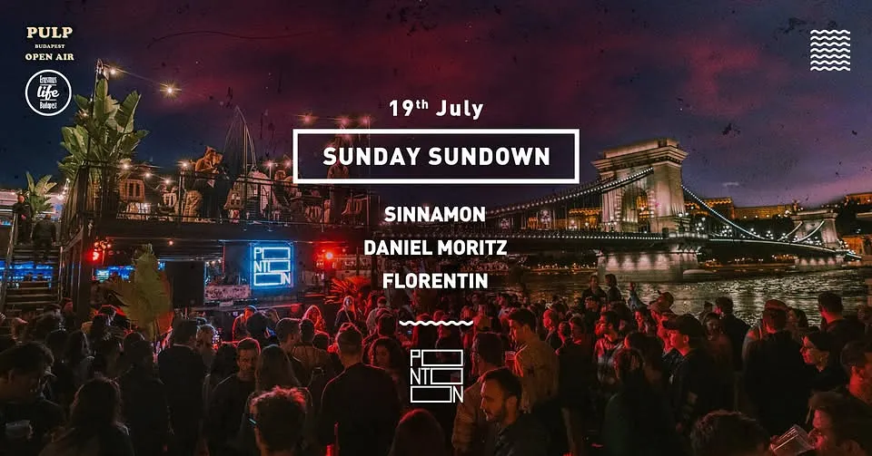 Sunday Sundown by ELB & PULP ~ Pontoon ~ 19th July ~ Free entry