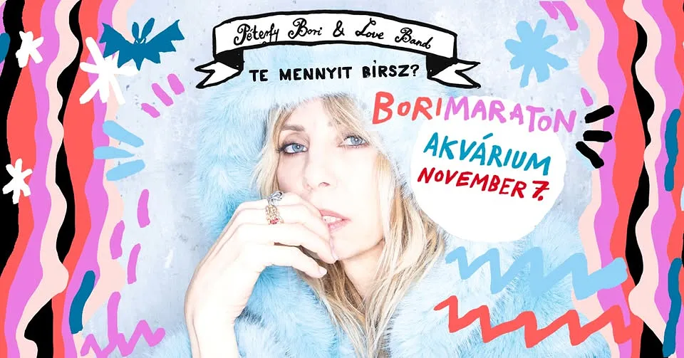 Péterfy Bori & Love Band: BoriMaraton 2025 // Akvárium Klub, NagyHall