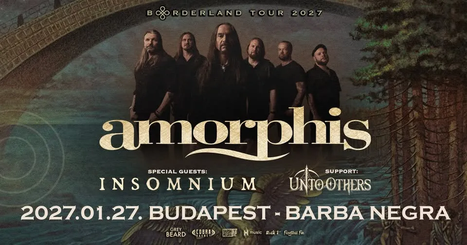 AMORPHIS - Borderland Tour 2027 + Insomnium + Unto Others @ Budapest, Barba Negra