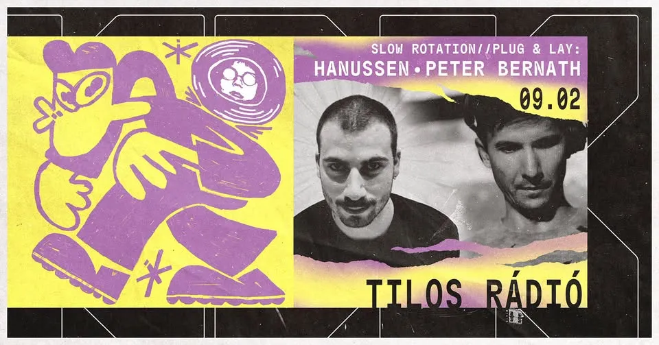 Tilos Rádió rezidensek a Kertben: Slow Rotation // Plug & Lay: Hanussen, Peter Bernath