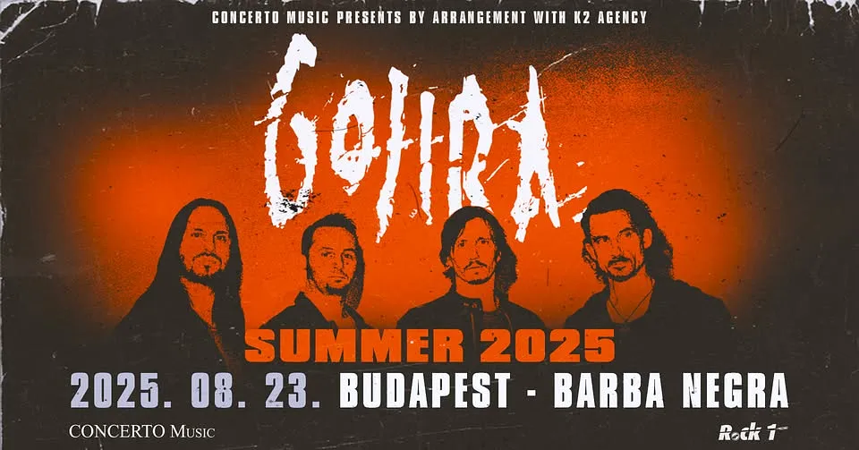 ELMARAD !  GOJIRA - Summer 2025 - Budapest