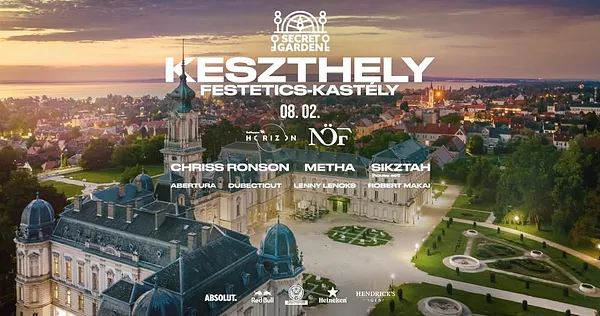 Be Massive Horizon & NÖF pres:  Keszthely Festetics-kastély - Secret Garden