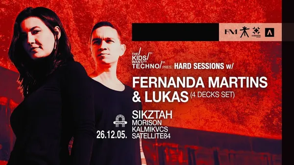 TKWT pres. Hard Sessions | Fernanda Martins & Lukas( 4 decks set )