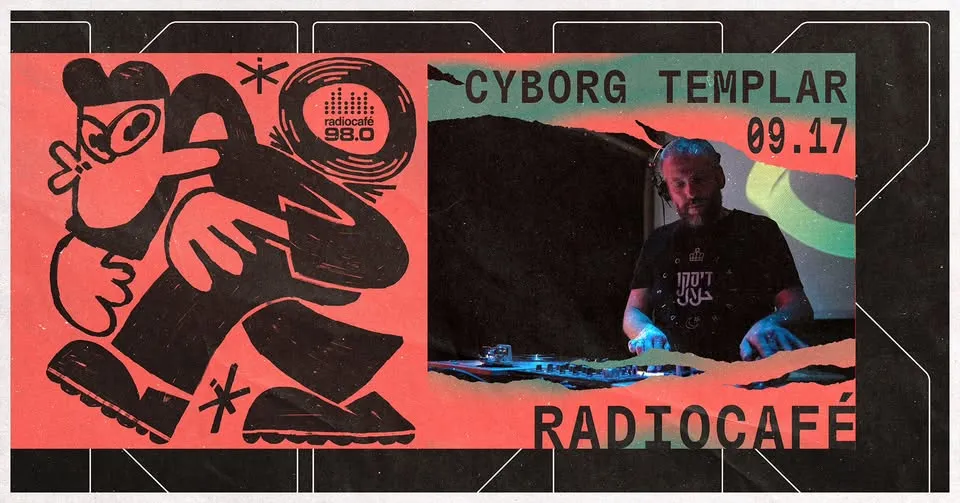radiocafé rezidensek a Kertben: Cyborg Templar