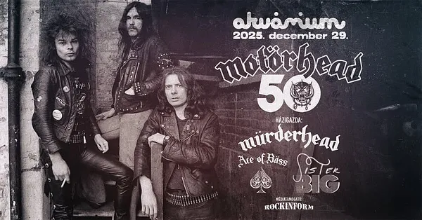 Motörhead 50 ♠️💥 Akvárium Klub