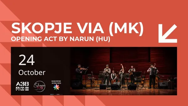 SKOPJE VIA az A38 fedélzetén – a Balkán szíve Budapesten dobog!