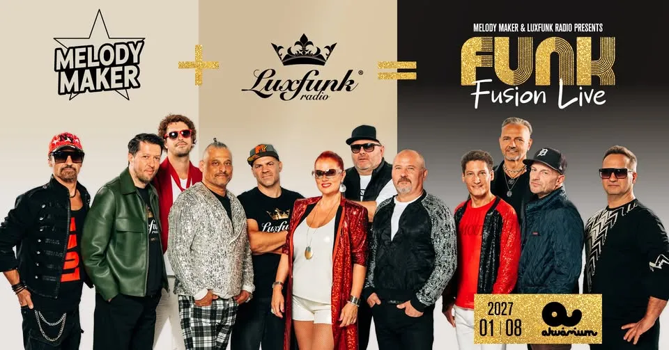 MELODY MAKER & LUXFUNK®_FUNK FUSION LIVE PARTY