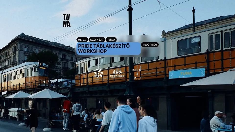 Pride táblakészítő workshop a TUNAban