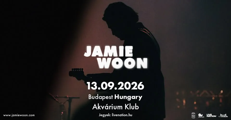 Jamie Woon | Budapest 2026