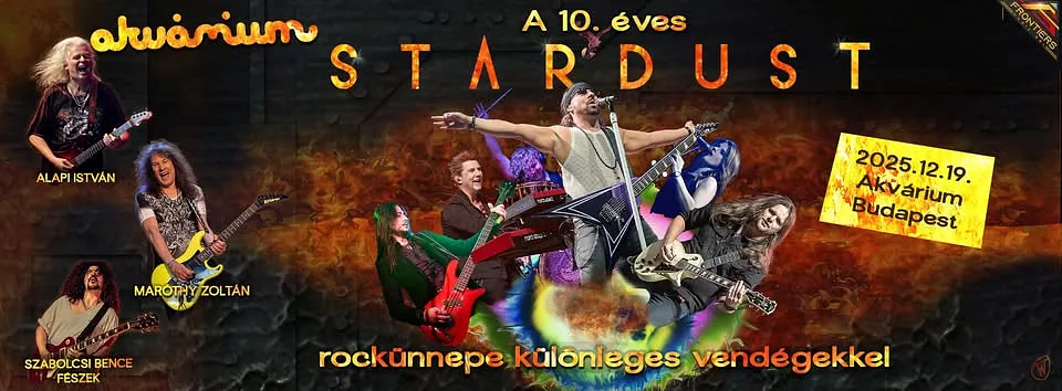 A 10 éves Stardust Rockünnepe //Akvárium Klub, KisHall
