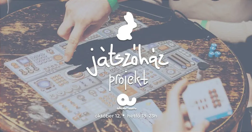 Hétfői társasozás az Akváriumban Board game night // Játszóház Projekt