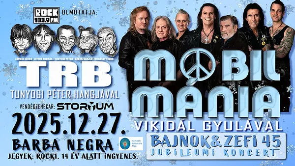 MOBILMÁNIA VIKIDÁL GYULÁVAL ★ TRB ★ Storyum ★ BARBA NEGRA