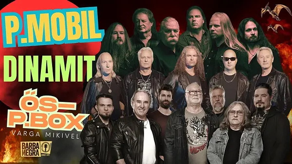 DINOSZAUROSZOK ÉJSZAKÁJA ★ P.MOBIL ★ DINAMIT ★ ŐS-P.BOX ★ BARBA NEGRA