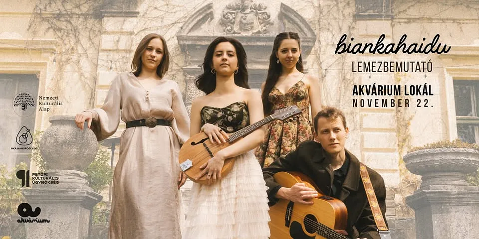 biankahaidu lemezbemutató // Akvárium Lokál 11.22.