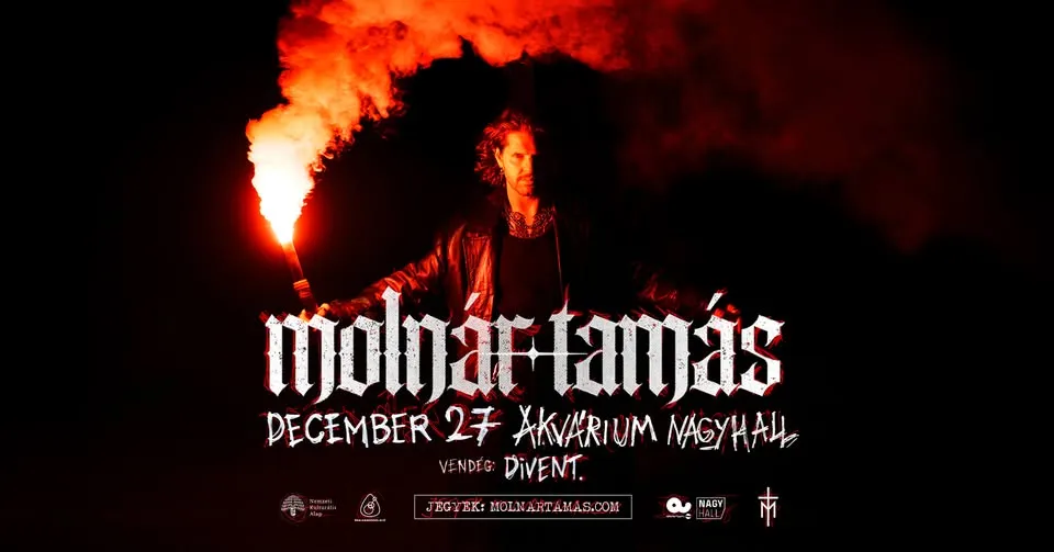 MOLNÁR TAMÁS ✶ December 27 @ Akvárium NagyHall