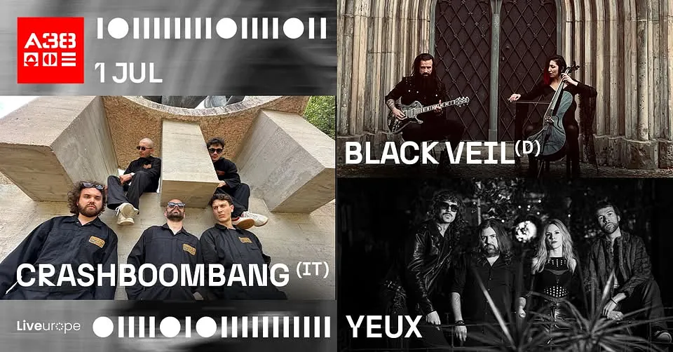 CrashBoomBang (IT) | YeuX | Black Veil (D) // A38 Hajó