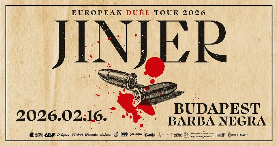JINJER I European Duél Tour 2026 I Budapest I Barba Negra