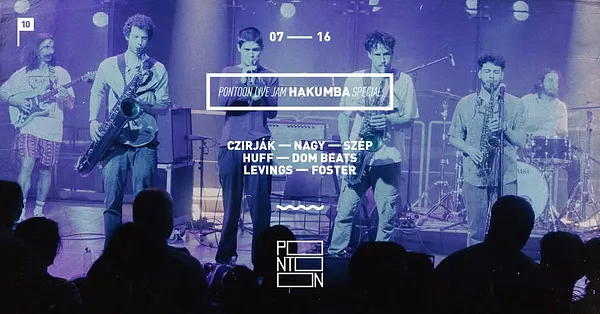 Pontoon Live Jam ~ Hakumba X Czirják, Dom Beats