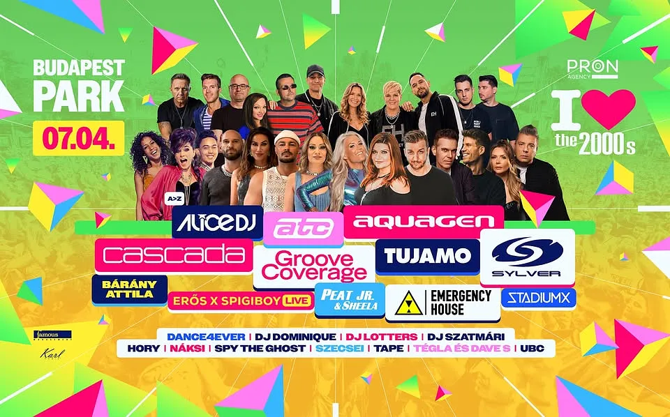 I love 2000's ✘ Budapest Park 2026.07.04.