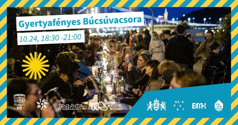 Gyertyafényes Búcsúvacsora a Rakparton