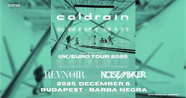 COLDRAIN - UK/EU Tour 2025 -  Budapest