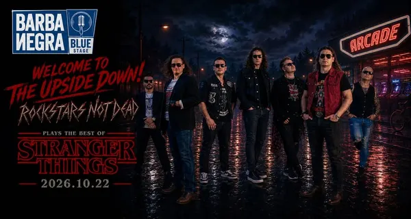 Rockstars Not Dead Plays Stranger Things | Budapest, Barba Negra