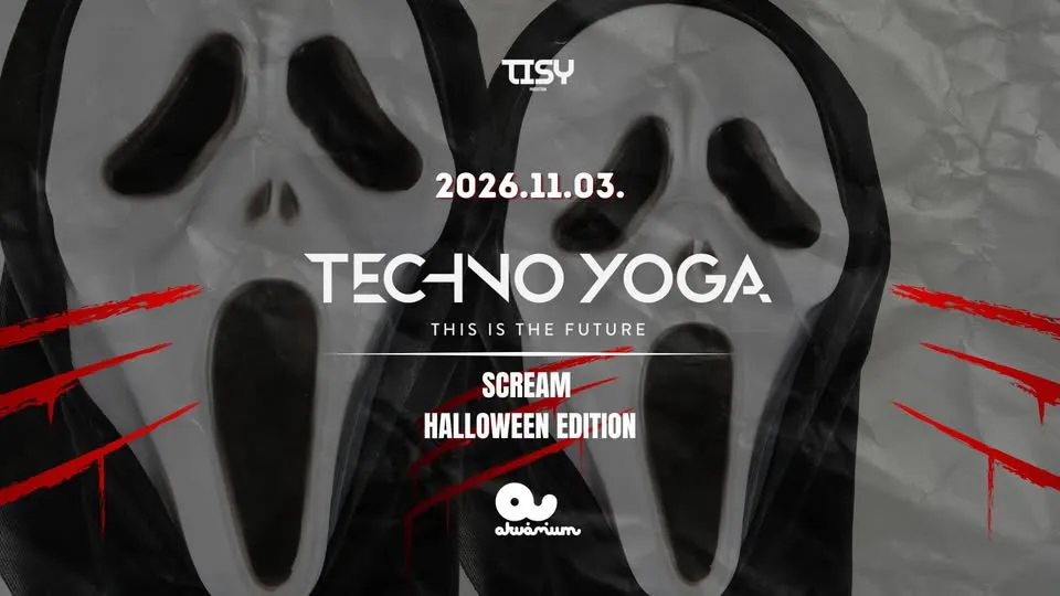 TECHNO YOGA // HALLOWEEN UV YOGA // Akvárium Klub //Nov. 3.
