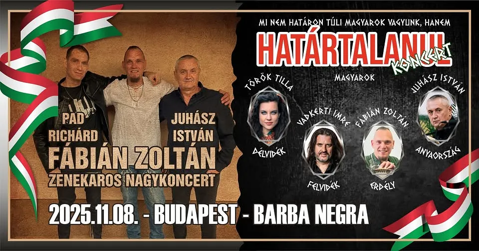 FÁBIÁN ZOLTÁN ★ HATÁRTALANUL ★ BARBA NEGRA