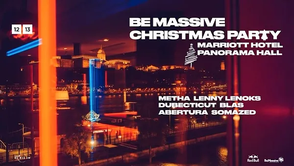 Be Massive Christmas Party - Marriott Hotel Panorama Hall 