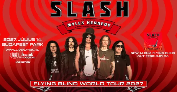 Slash feat. Myles Kennedy & The Conspirators | Budapest Park 2027