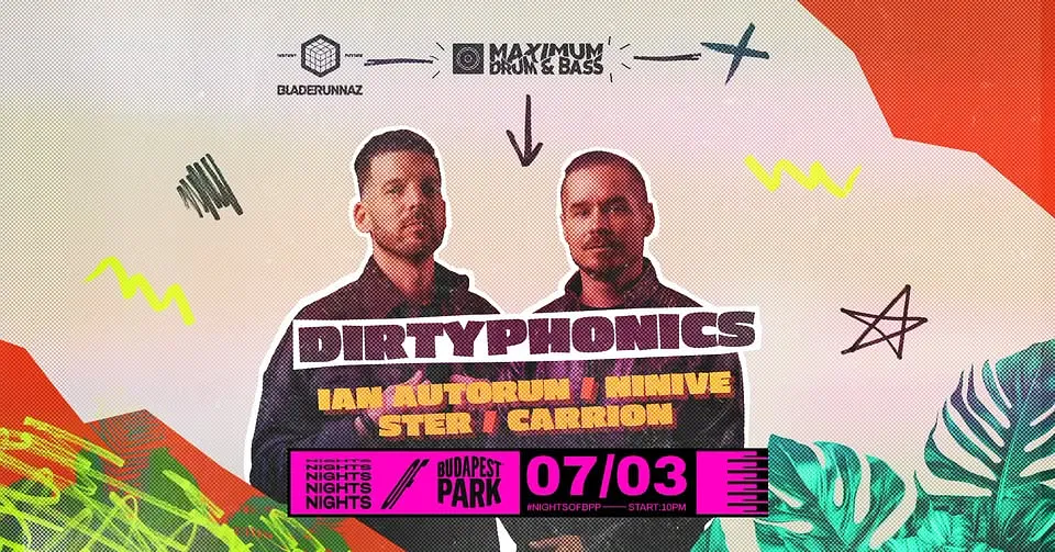 Maximum Drum and Bass w/ Dirtyphonics (FR) ⏾ Nights of Budapest Park