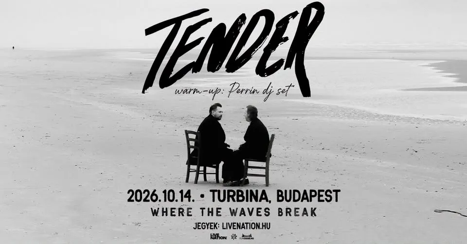 TENDER, warm up: Perrin (dj set) | Budapest 2026