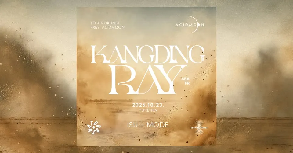 Kangding Ray presented by Technokunst & Turbina / 10.23