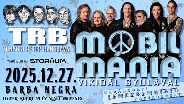 MOBILMÁNIA VIKIDÁL GYULÁVAL ★ TRB ★ Storyum ★ BARBA NEGRA