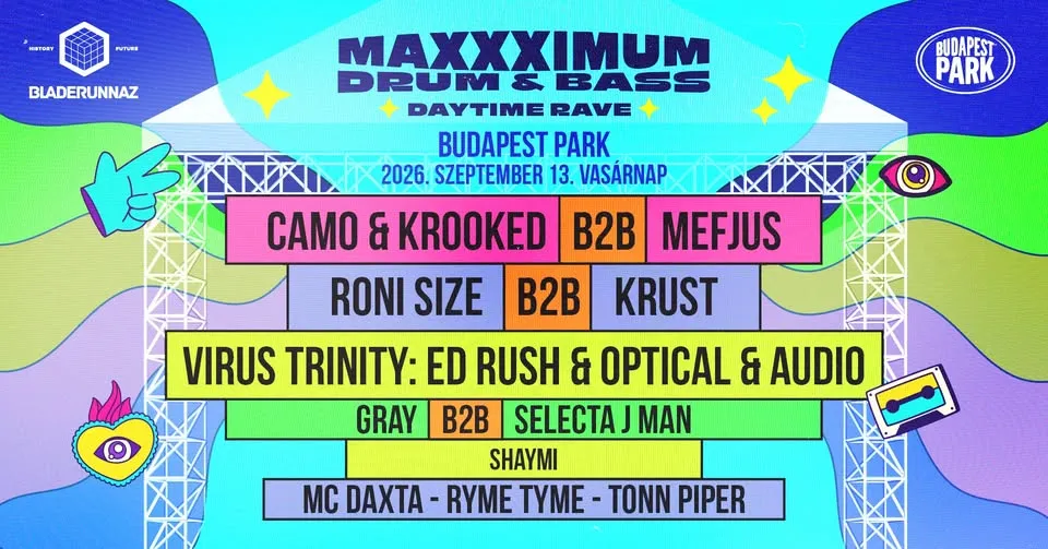 MaXXXimum Drum and Bass Daytime Rave - Budapest Park