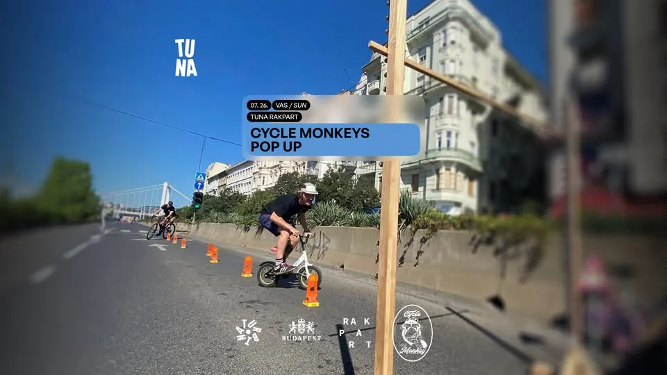 Cycle Monkey's pop up - TUNA