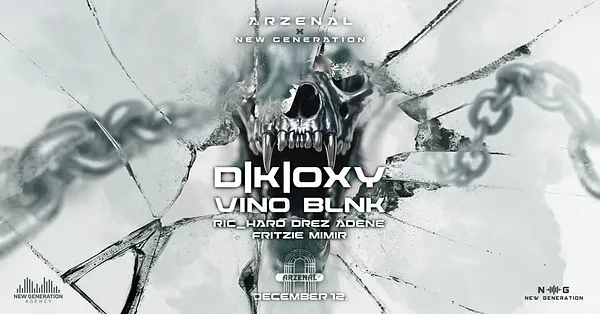ARZENÁL x NEW GENERATION  PRES: D |K| OXY ; VINO ; BLNK 