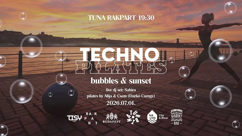 Techno Pilates / Tuna Rakpart - Ingyenes!
