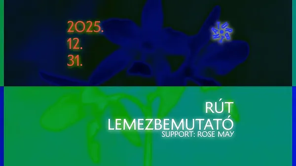 Rút lemezbemutató, warm up: ROSE MAY // Turbina, Klubszoba